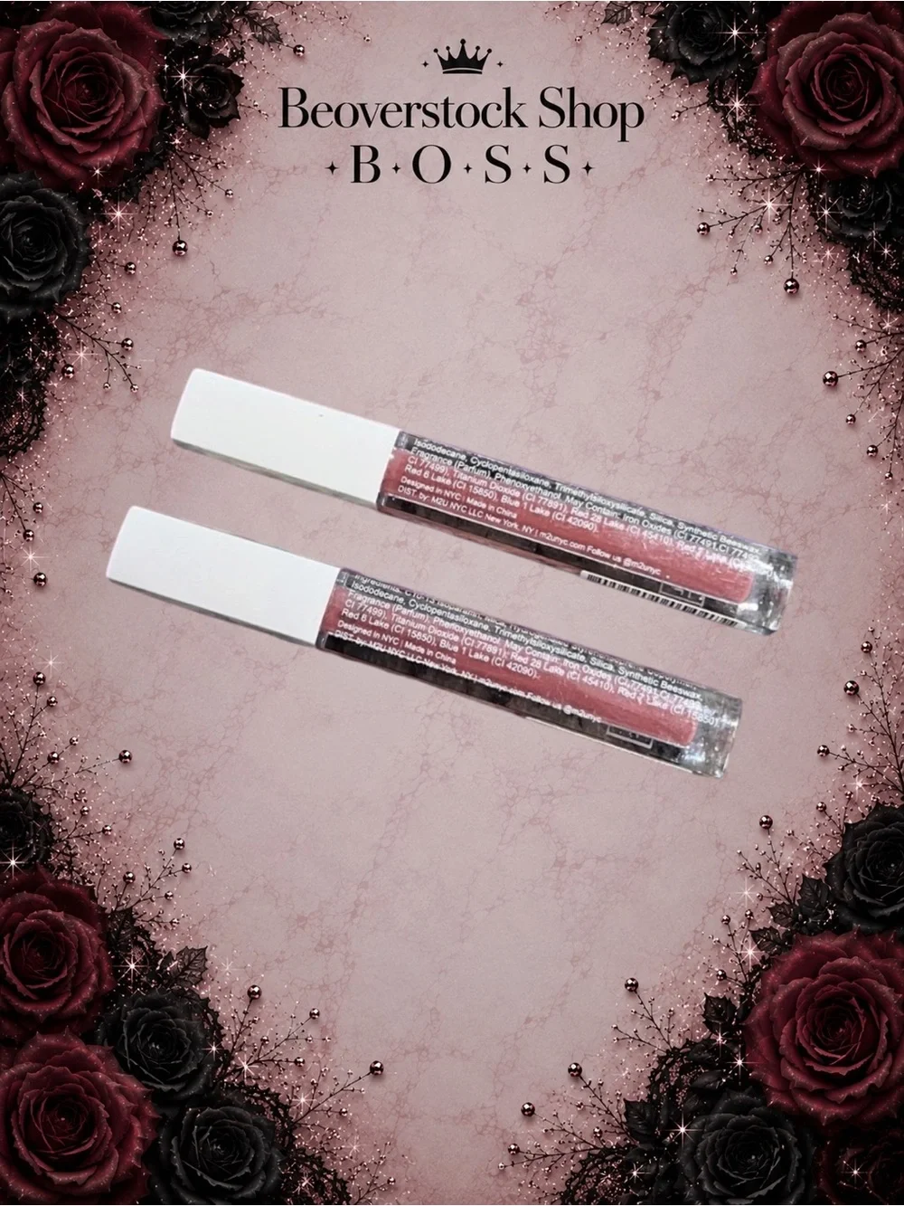 New M2Ü NYC Matte Liquid Lipstick Bundle – 2 Full Size (Soho 725)
